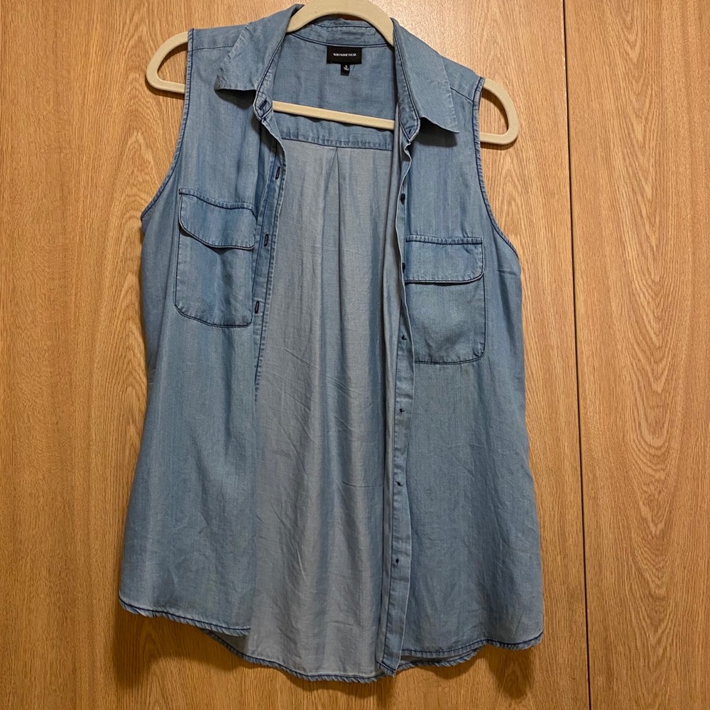 Chambray Vest